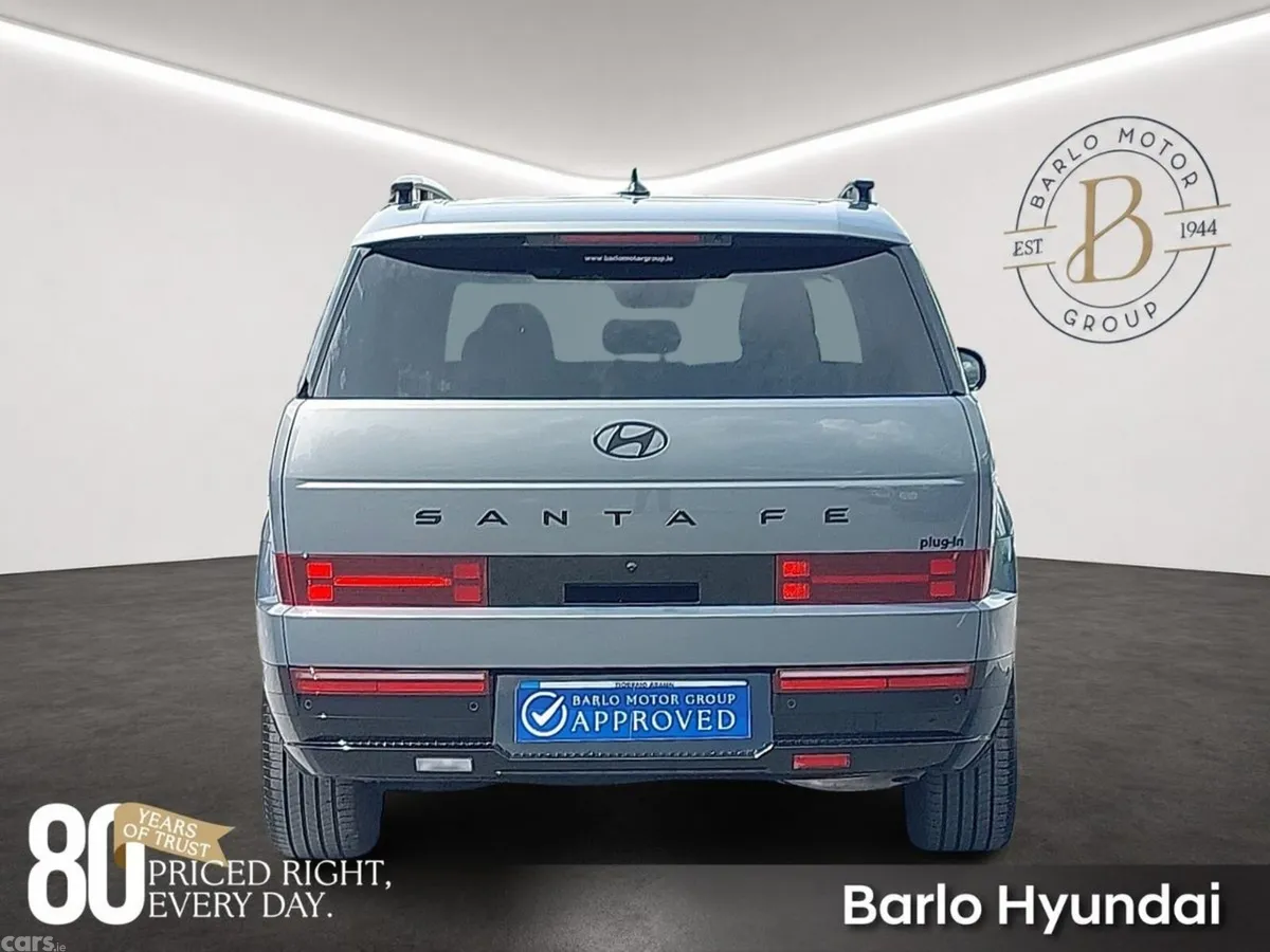 Hyundai Santa Fe SUV, Petrol Plug-in Hybrid, 2025, Blue