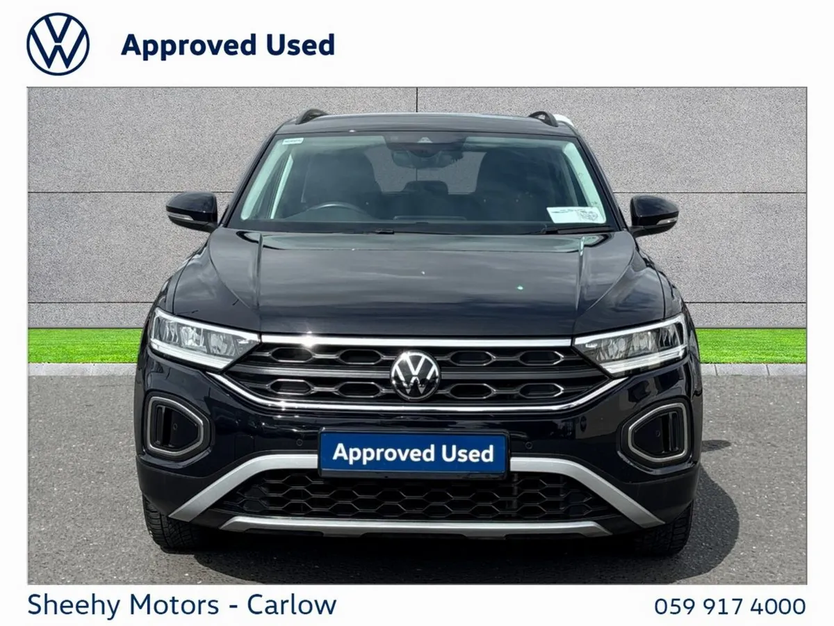 Volkswagen T-Roc SUV, Petrol, 2023, Black