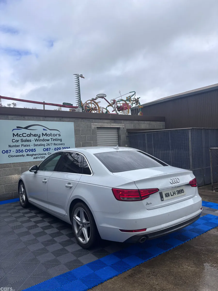 Audi A4 Saloon, Diesel, 2018, White