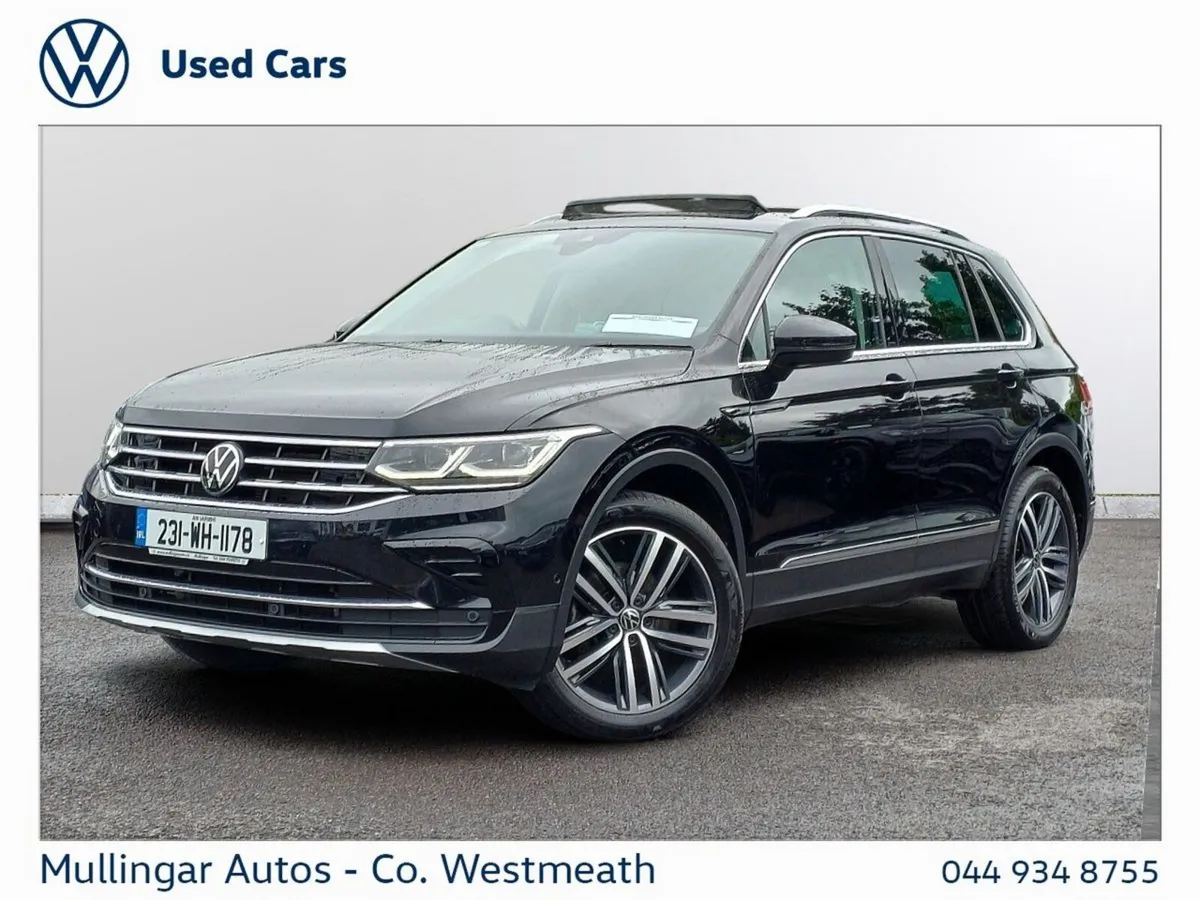 Volkswagen Tiguan SUV, Diesel, 2023, Black