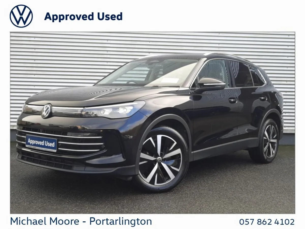 Volkswagen Tiguan SUV, Diesel, 2024, Black