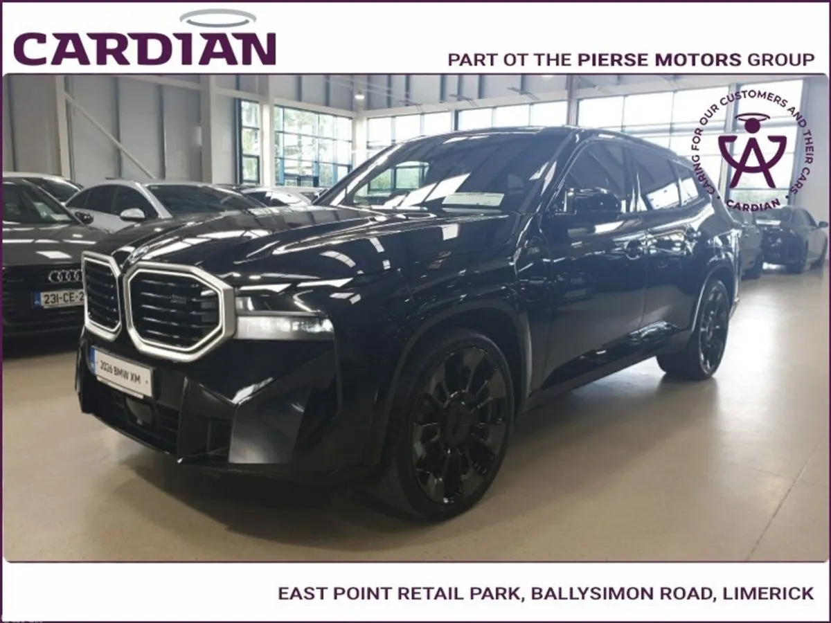 BMW XM SUV, Petrol Hybrid, 2026, Black