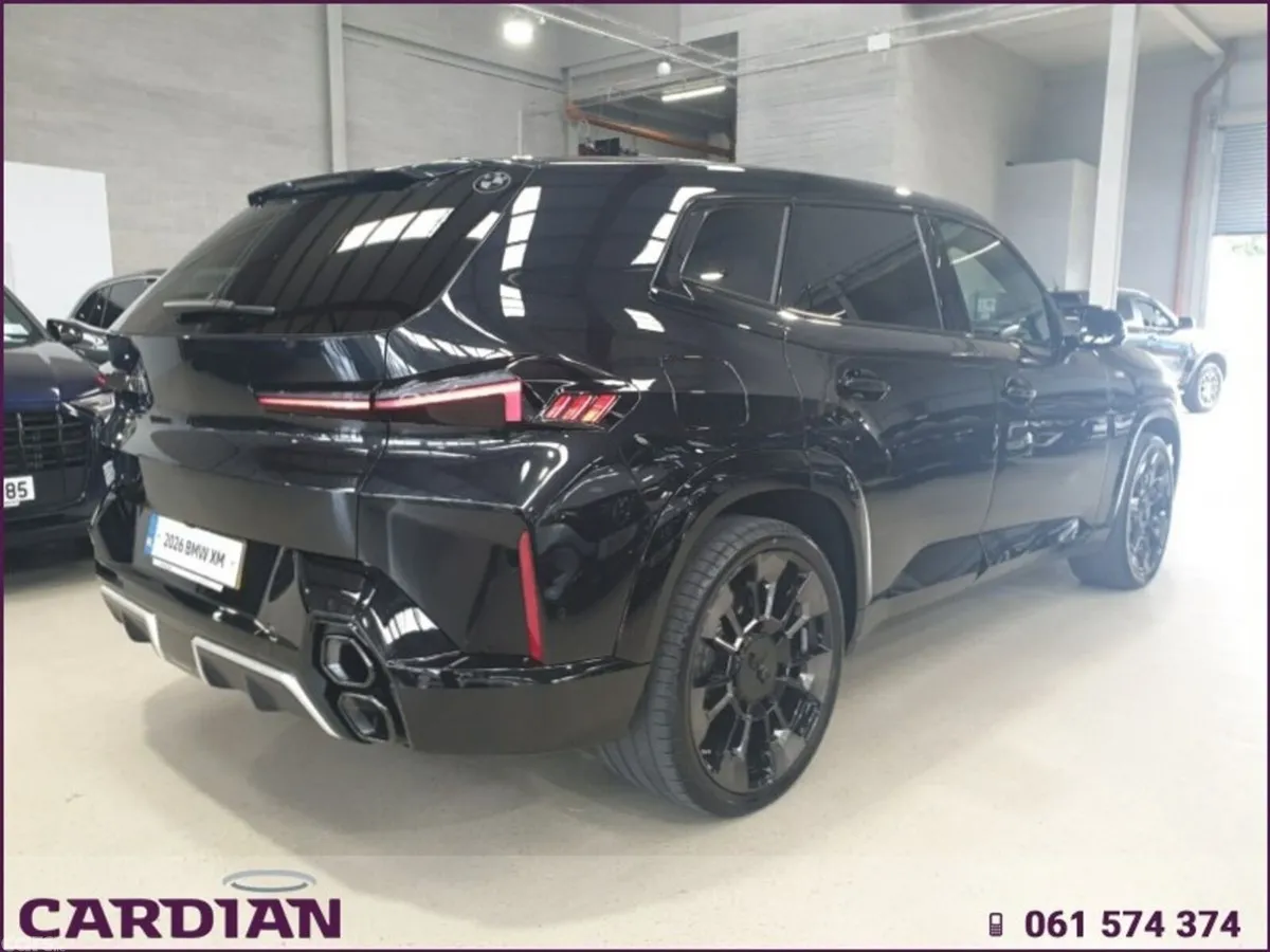 BMW XM SUV, Petrol Hybrid, 2026, Black