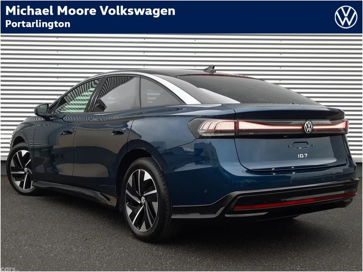 Volkswagen ID.7 Saloon, Electric, 2027, Blue
