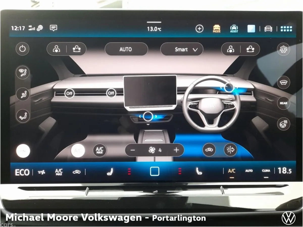 Volkswagen ID.7 Saloon, Electric, 2027, Blue