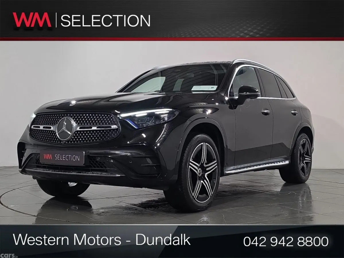 Mercedes-Benz GLC SUV, Petrol Plug-in Hybrid, 2025, Black