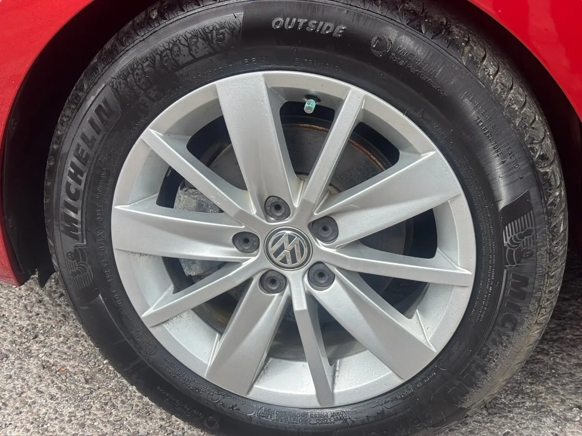 Volkswagen Polo Hatchback, Petrol, 2015, Red