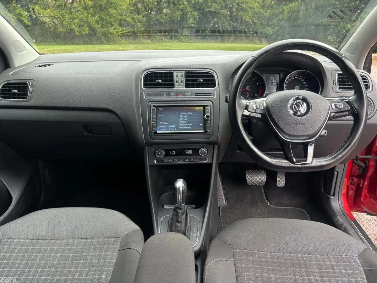 Volkswagen Polo Hatchback, Petrol, 2015, Red