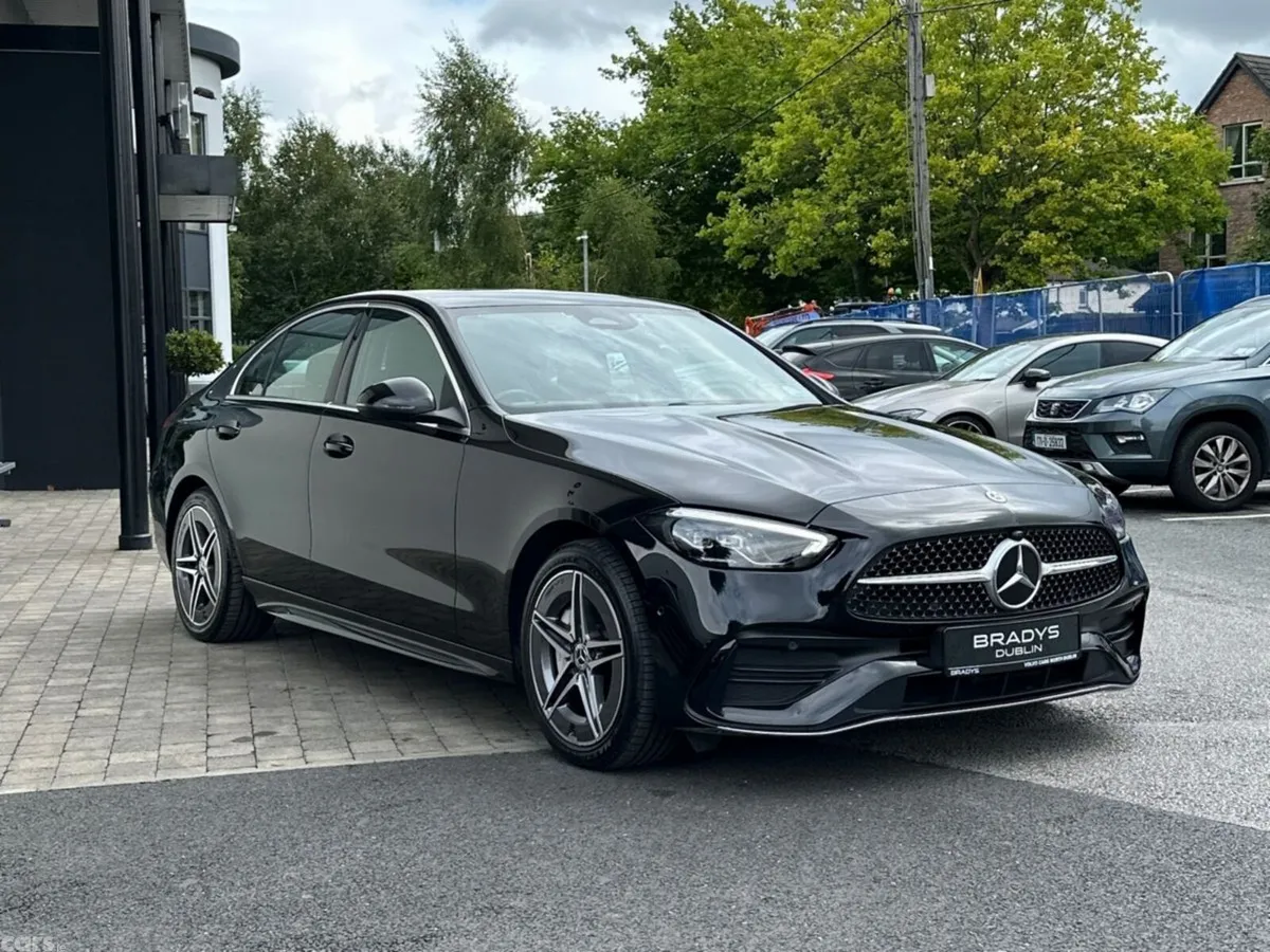Mercedes-Benz C-Class Saloon, Petrol Plug-in Hybrid, 2022, Black