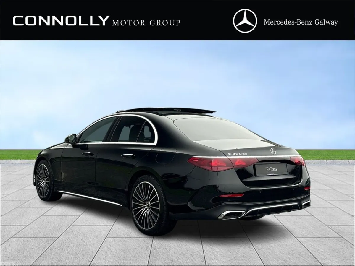 Mercedes-Benz E-Class Saloon, Diesel Plug-in Hybrid, 2027, Black