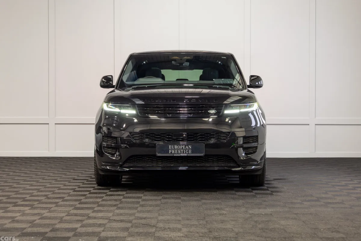 Land Rover Range Rover Sport SUV, Petrol Plug-in Hybrid, 2024, Black