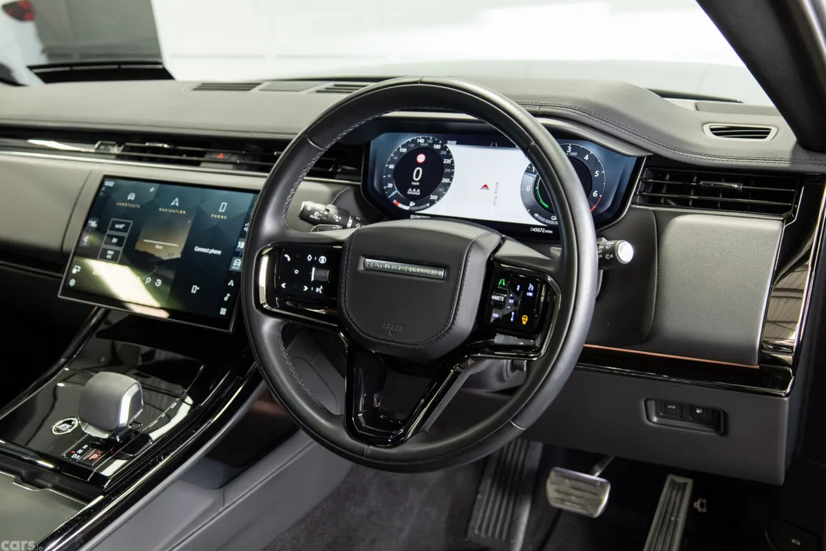 Land Rover Range Rover Sport SUV, Petrol Plug-in Hybrid, 2024, Black