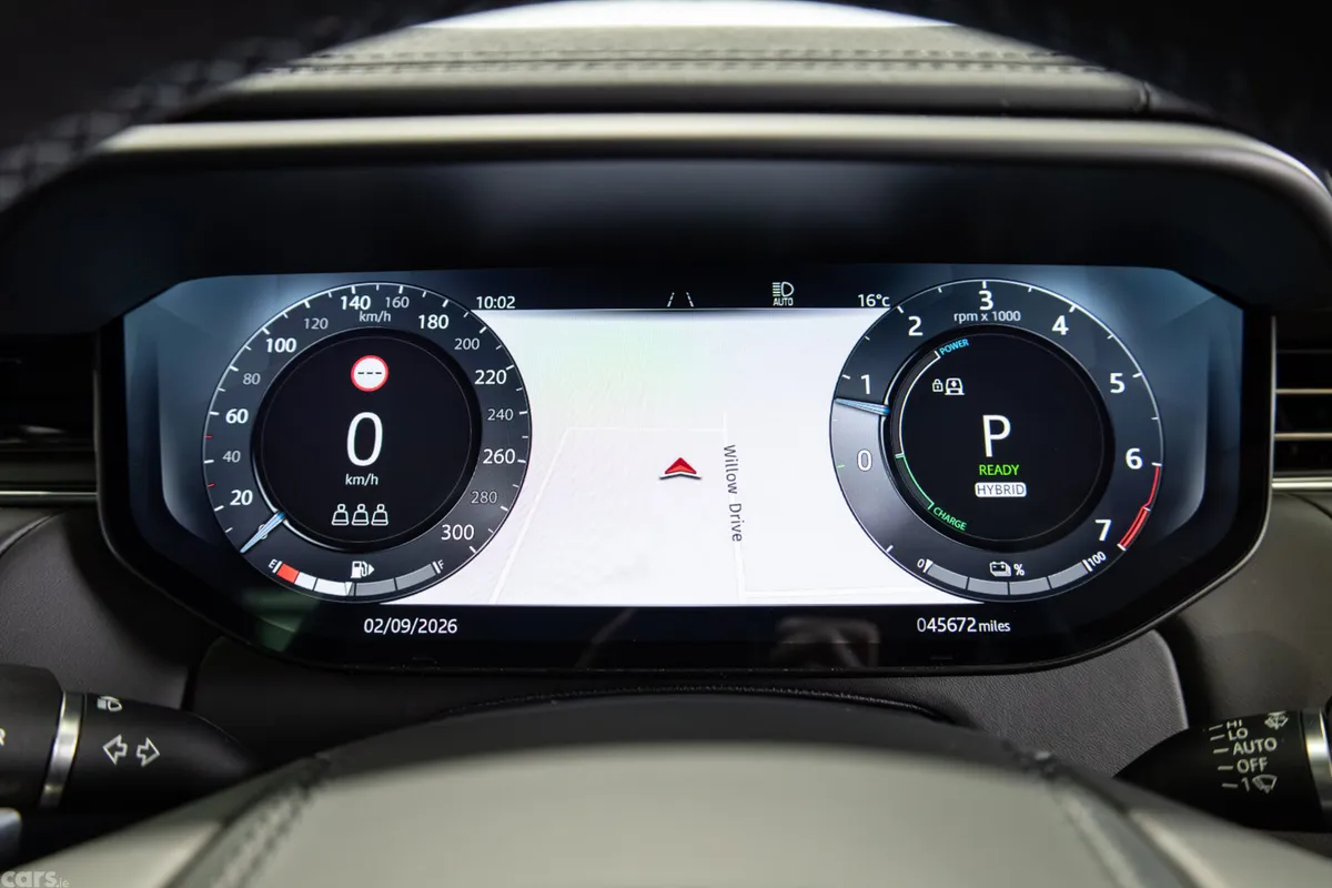 Land Rover Range Rover Sport SUV, Petrol Plug-in Hybrid, 2024, Black