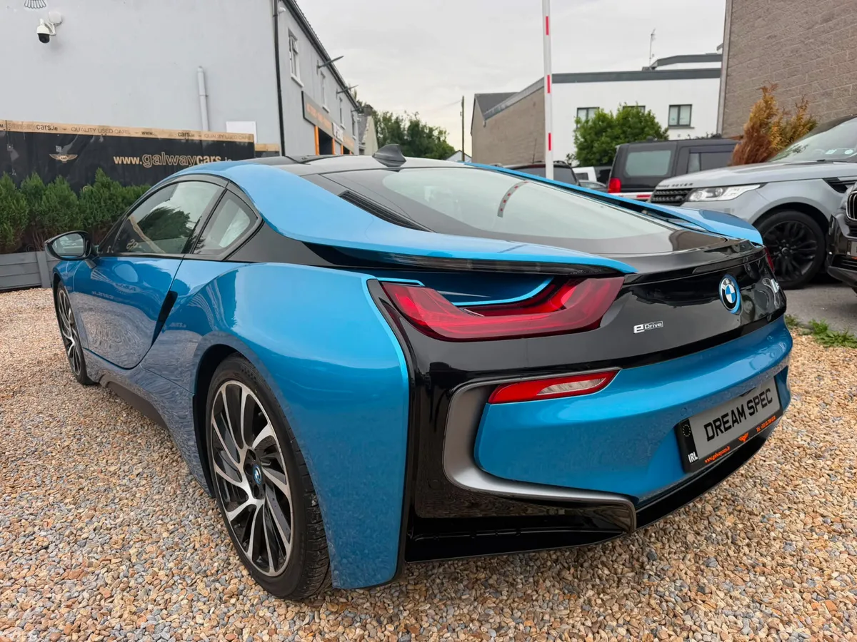 BMW i8 Coupe, Petrol Plug-in Hybrid, 2017, Blue
