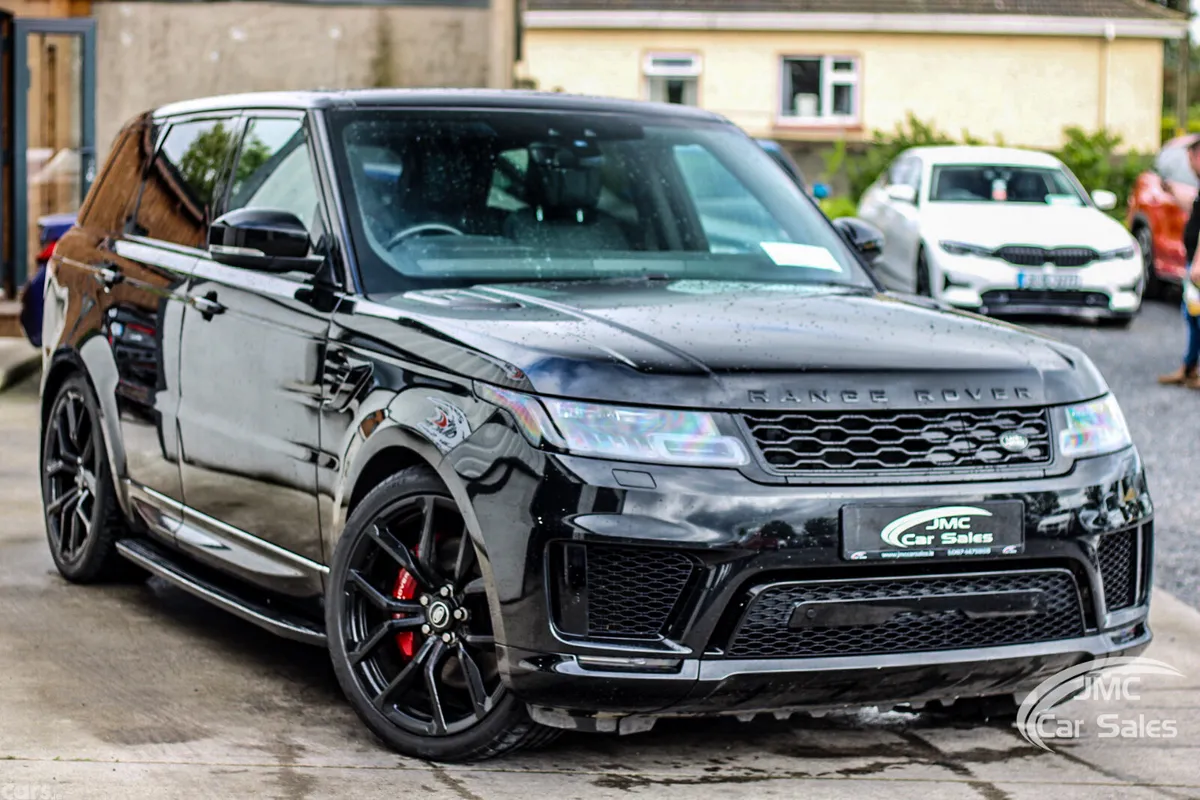 Land Rover Range Rover Sport SUV, Petrol Plug-in Hybrid, 2022, Black