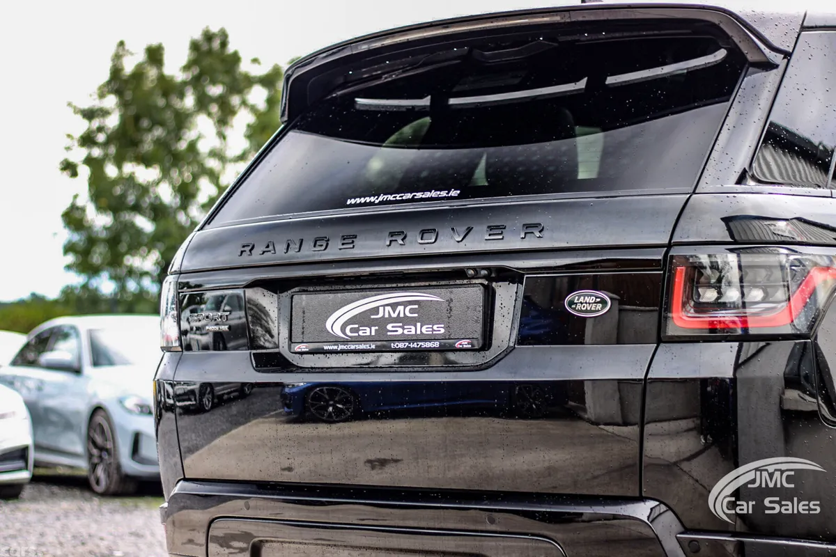 Land Rover Range Rover Sport SUV, Petrol Plug-in Hybrid, 2022, Black