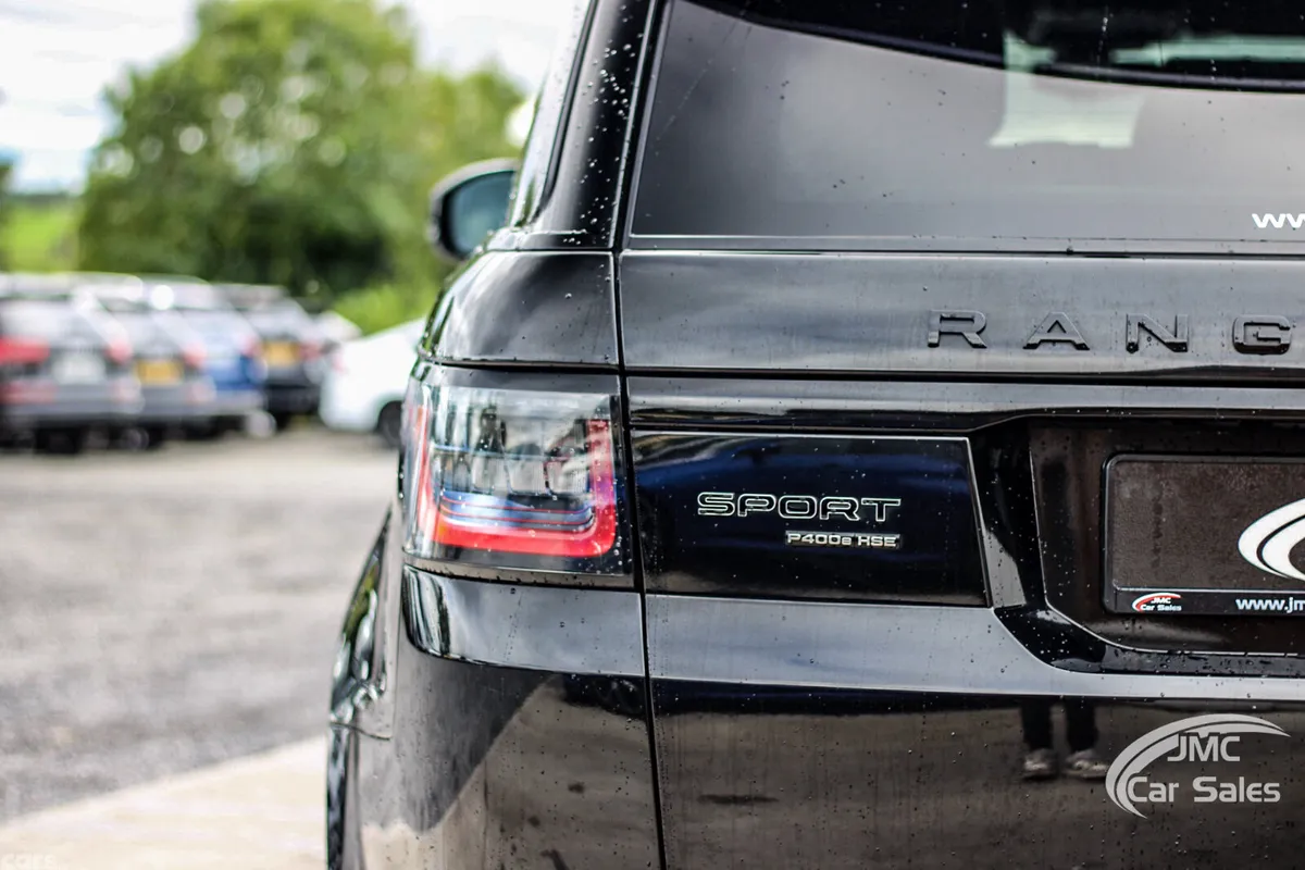 Land Rover Range Rover Sport SUV, Petrol Plug-in Hybrid, 2022, Black