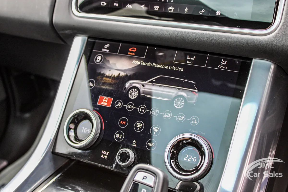 Land Rover Range Rover Sport SUV, Petrol Plug-in Hybrid, 2022, Black