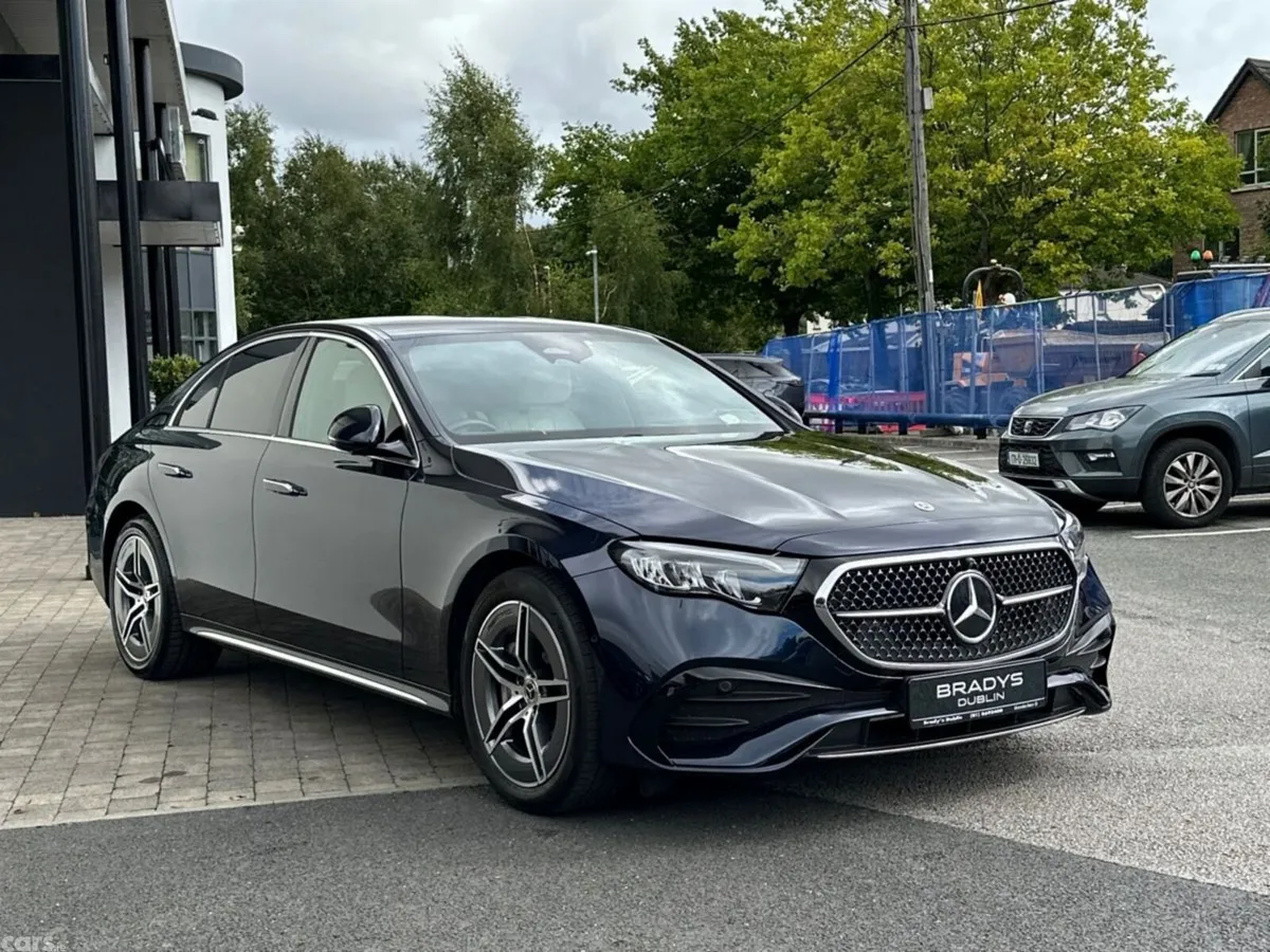 Mercedes-Benz E-Class Saloon, Petrol Plug-in Hybrid, 2024, Blue