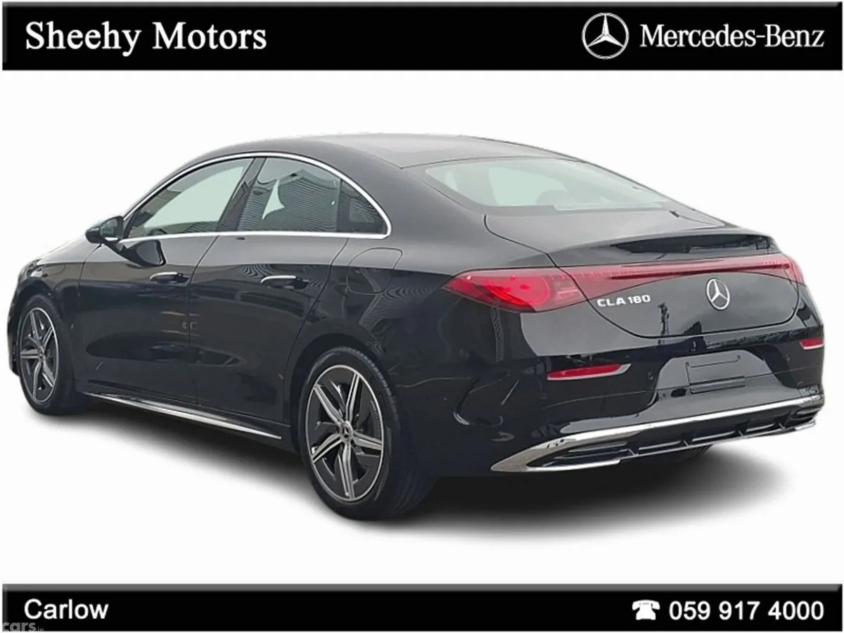 Mercedes-Benz CLA Saloon, Petrol Hybrid, 2027, Black