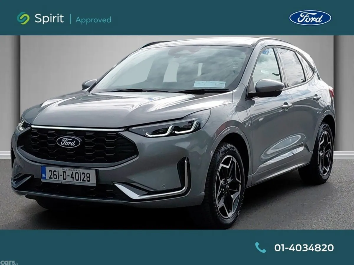 Ford Kuga SUV, Petrol Plug-in Hybrid, 2026, Grey