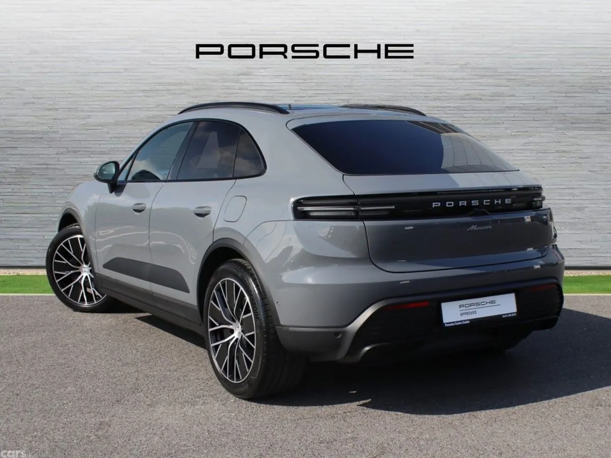 Porsche Macan SUV, Electric, 2026, Grey