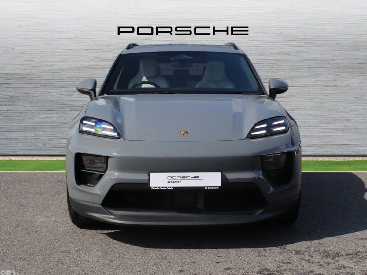 Porsche Macan SUV, Electric, 2026, Grey
