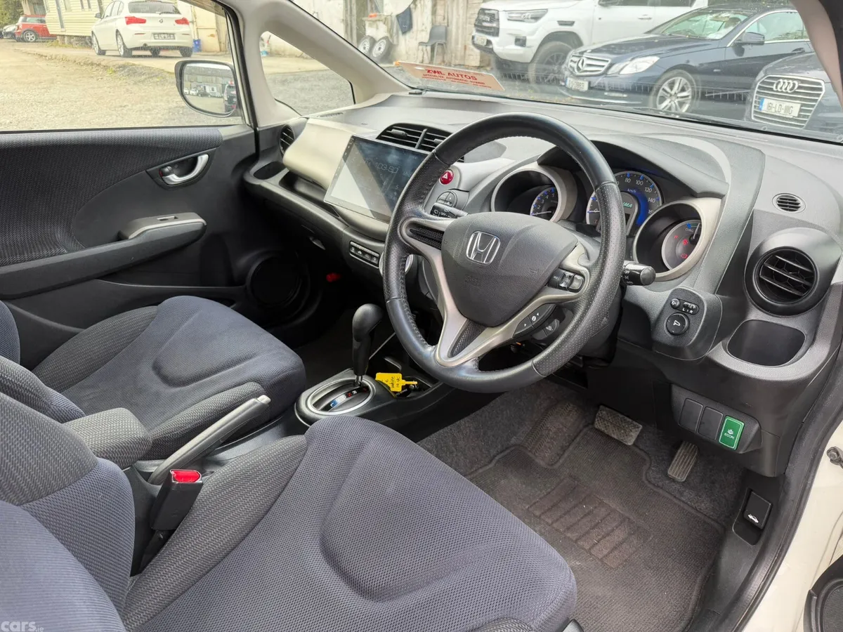 Honda Fit Hatchback, Petrol Hybrid, 2012, White