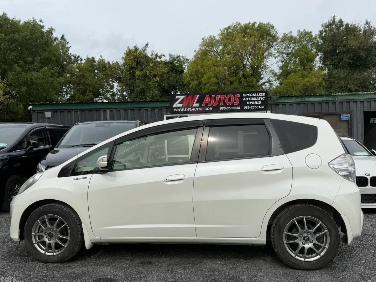 Honda Fit Hatchback, Petrol Hybrid, 2012, White