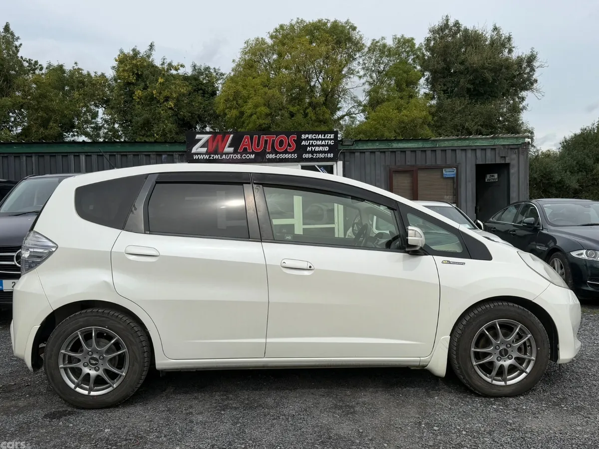 Honda Fit Hatchback, Petrol Hybrid, 2012, White