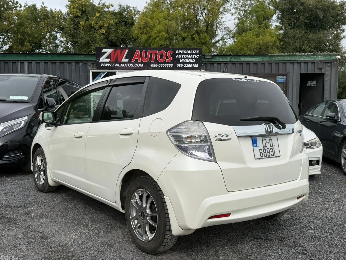 Honda Fit Hatchback, Petrol Hybrid, 2012, White