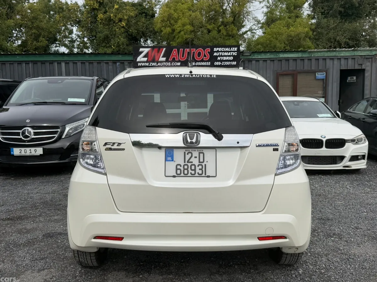 Honda Fit Hatchback, Petrol Hybrid, 2012, White