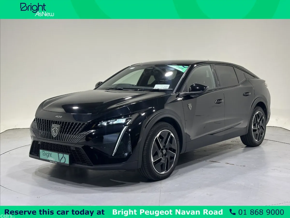 Peugeot 408 Hatchback, Petrol, 2024, Black