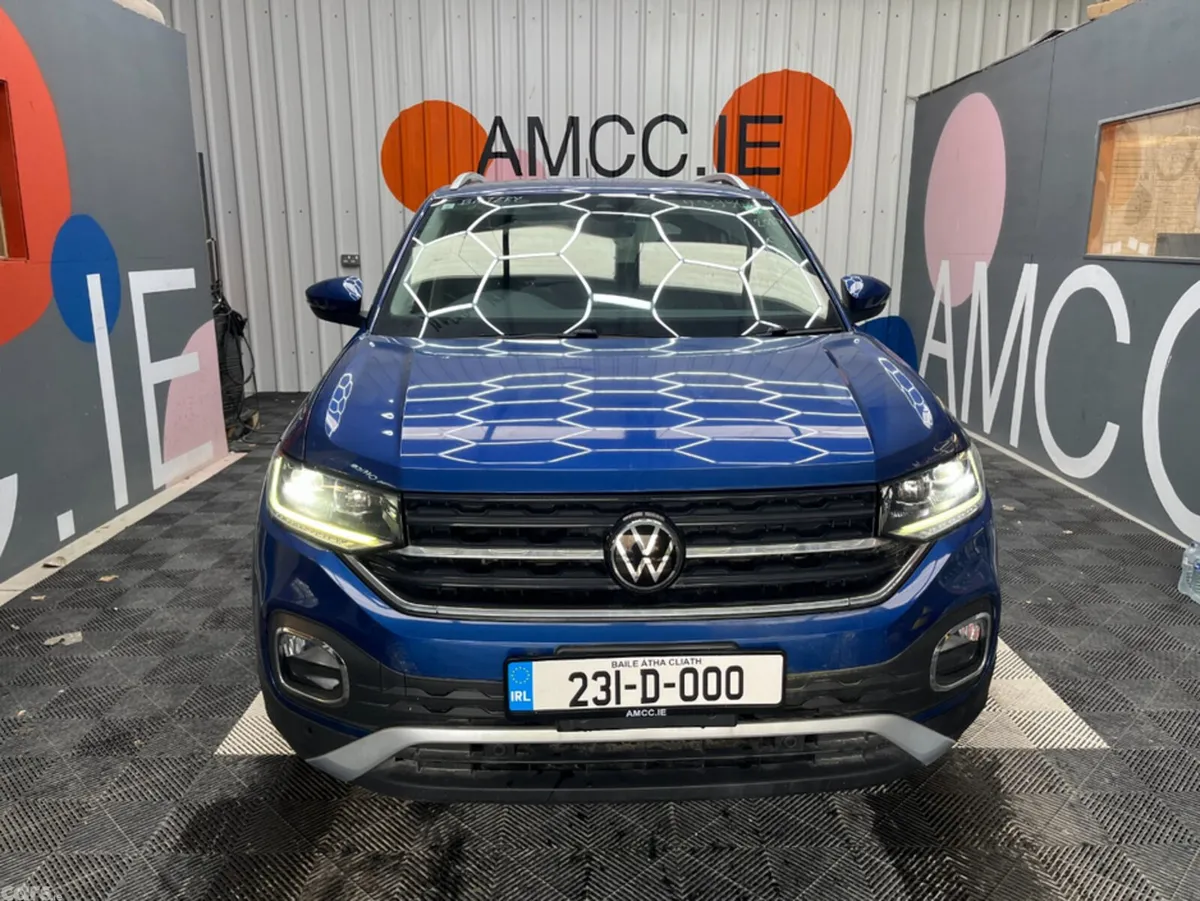 Volkswagen T-Cross SUV, Petrol, 2023, Blue