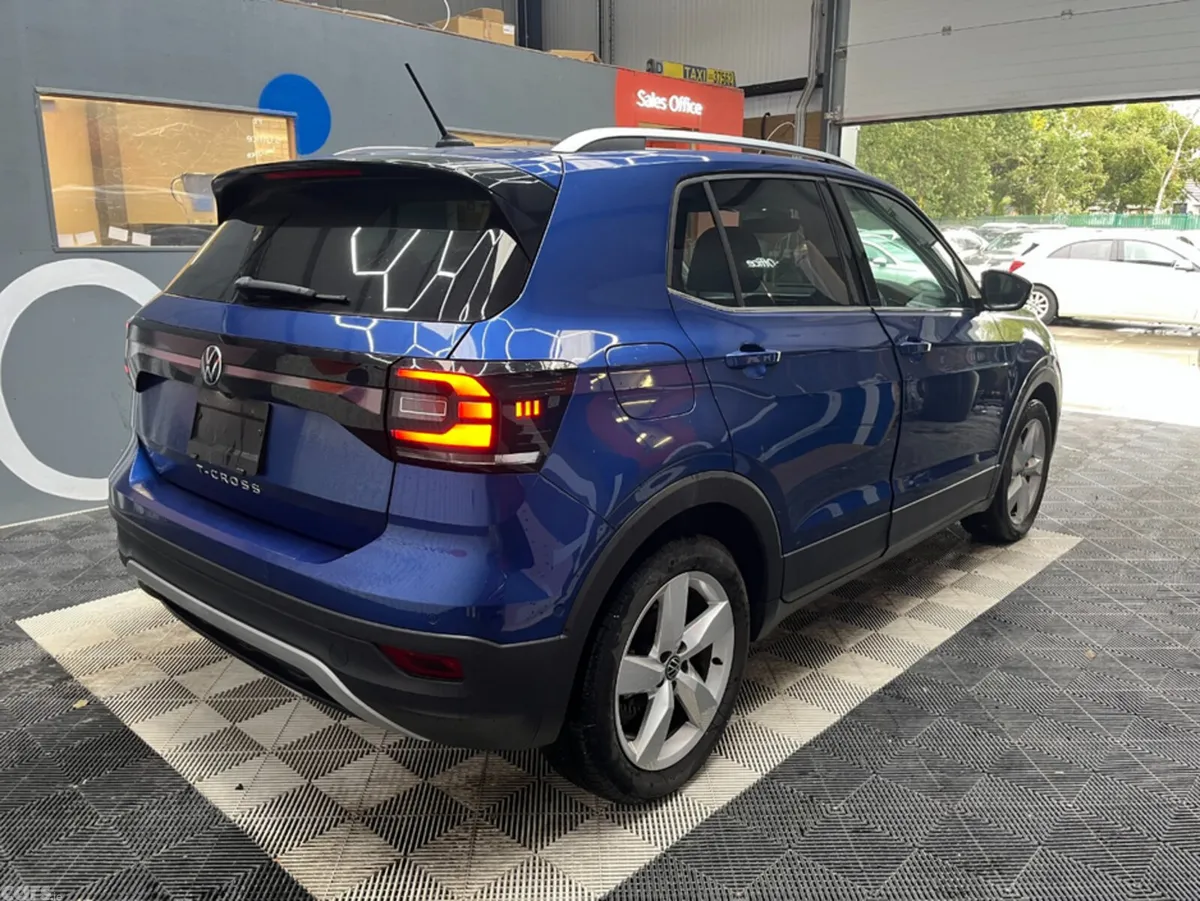 Volkswagen T-Cross SUV, Petrol, 2023, Blue