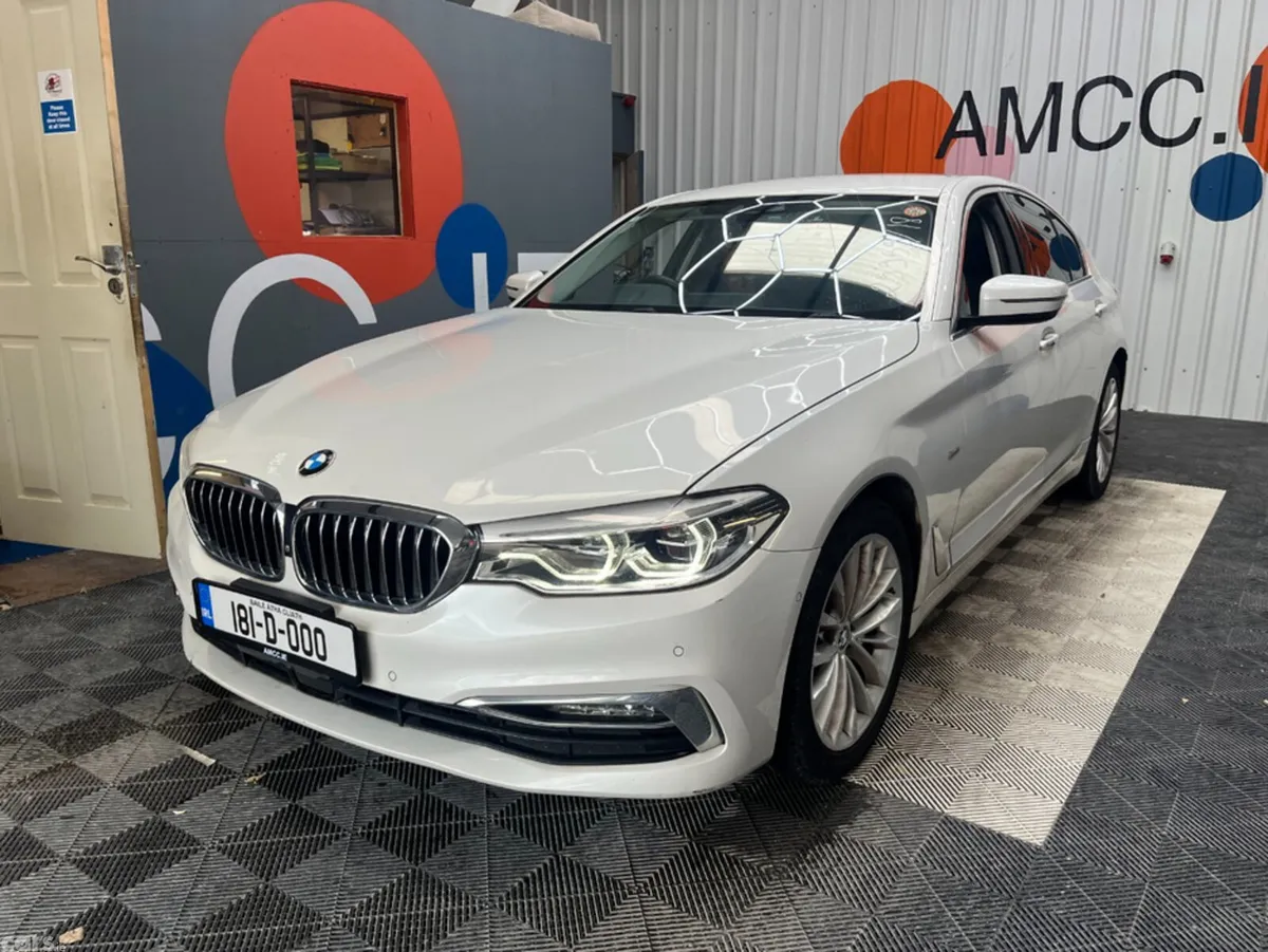BMW 5-Series Saloon, Diesel, 2018, White