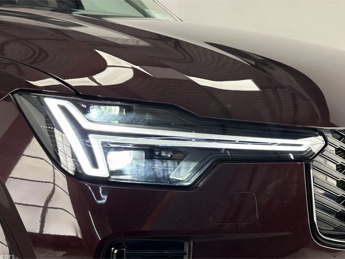 Volvo XC90 Estate, Petrol Plug-in Hybrid, 2025, Red