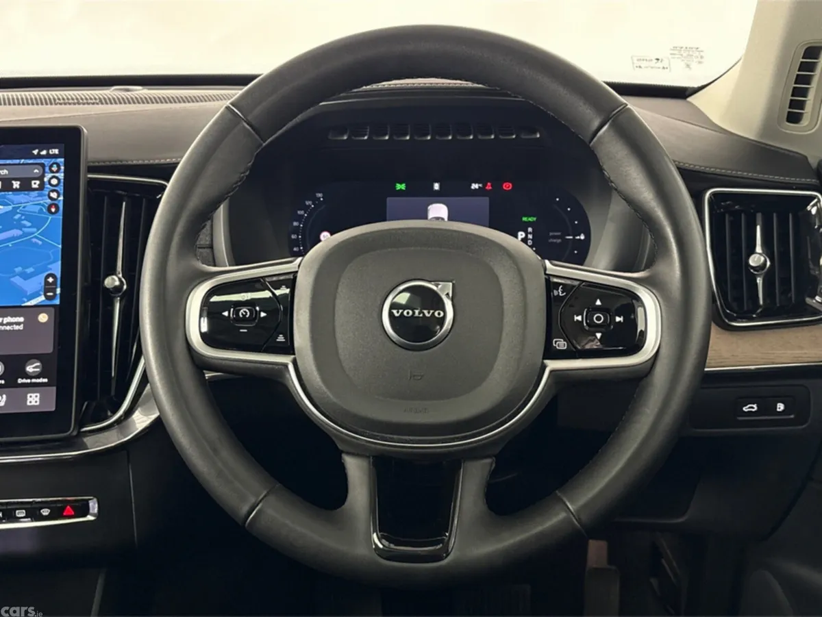 Volvo XC90 Estate, Petrol Plug-in Hybrid, 2025, Red