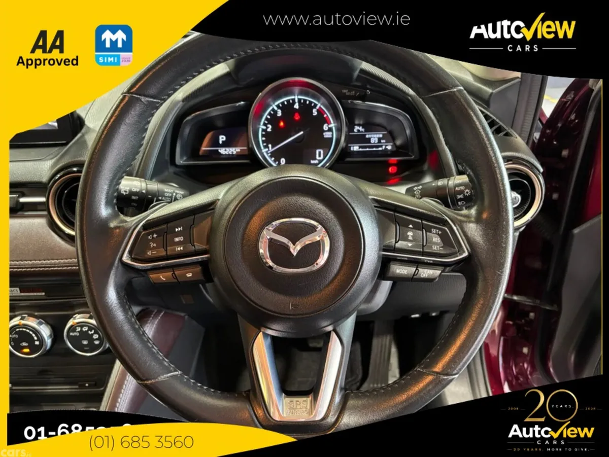 Mazda Demio Hatchback, Diesel, 2016, Red