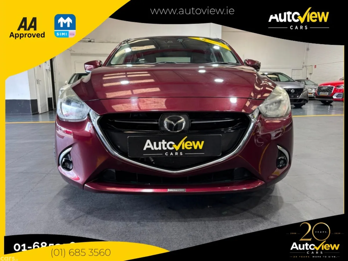 Mazda Demio Hatchback, Diesel, 2016, Red