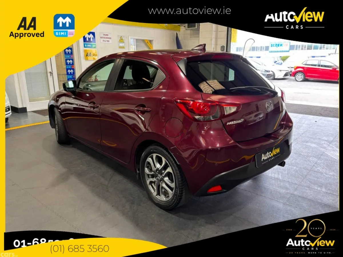 Mazda Demio Hatchback, Diesel, 2016, Red