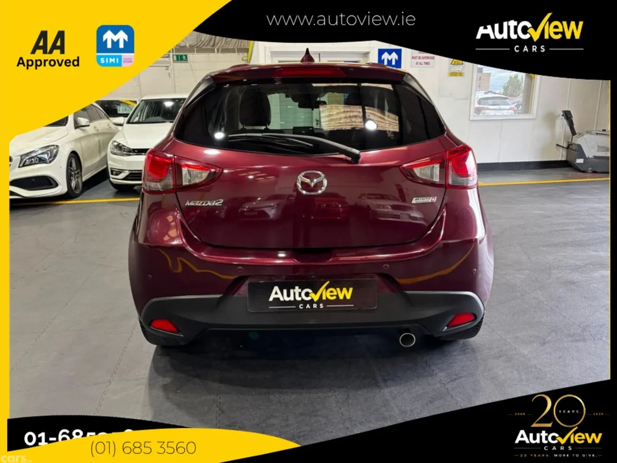 Mazda Demio Hatchback, Diesel, 2016, Red