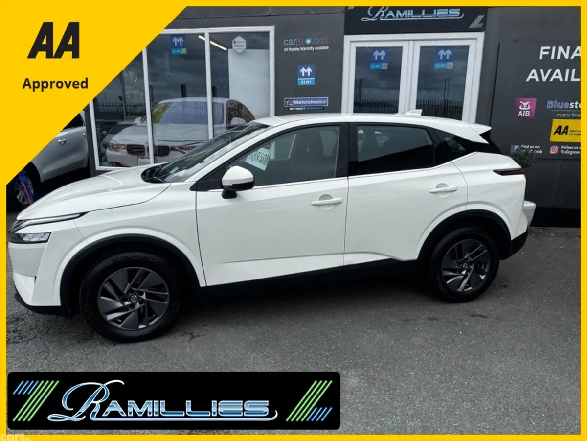 Nissan Qashqai SUV, Petrol, 2022, White