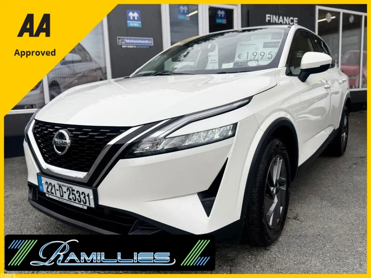 Nissan Qashqai SUV, Petrol, 2022, White