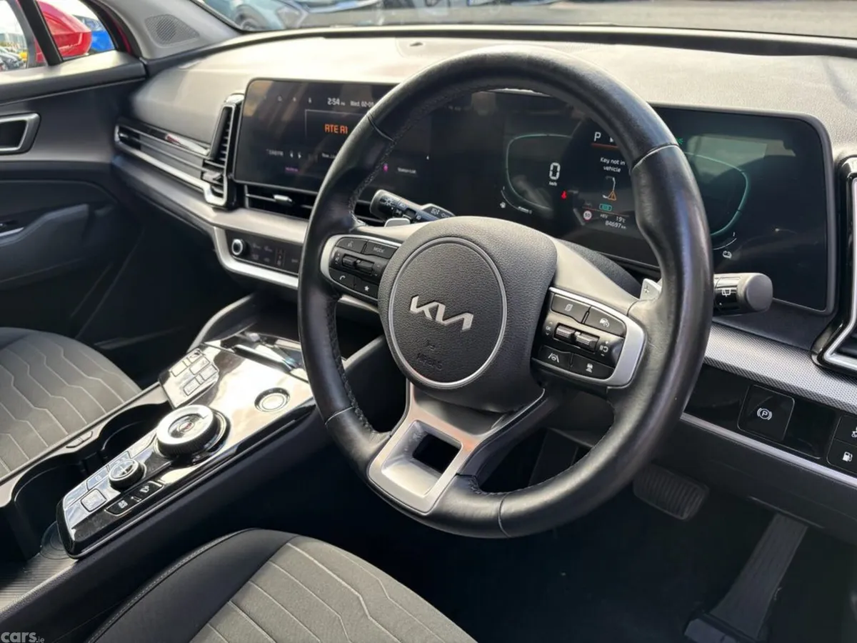 Kia Sportage SUV, Petrol Plug-in Hybrid, 2023, Red
