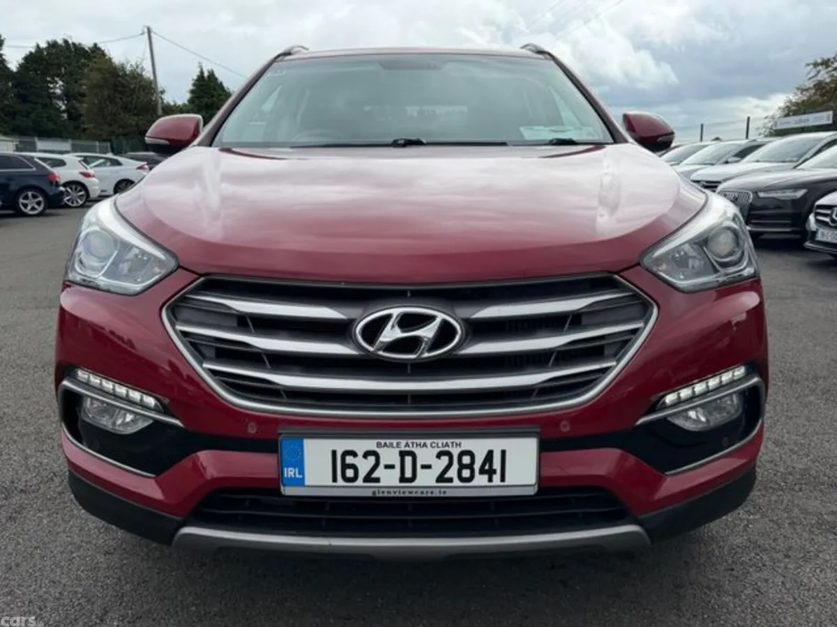 Hyundai Santa Fe SUV, Diesel, 2016, Red
