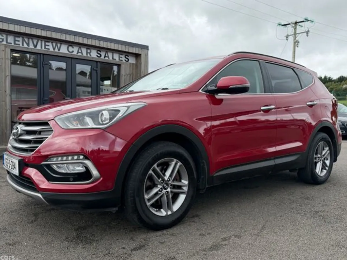 Hyundai Santa Fe SUV, Diesel, 2016, Red