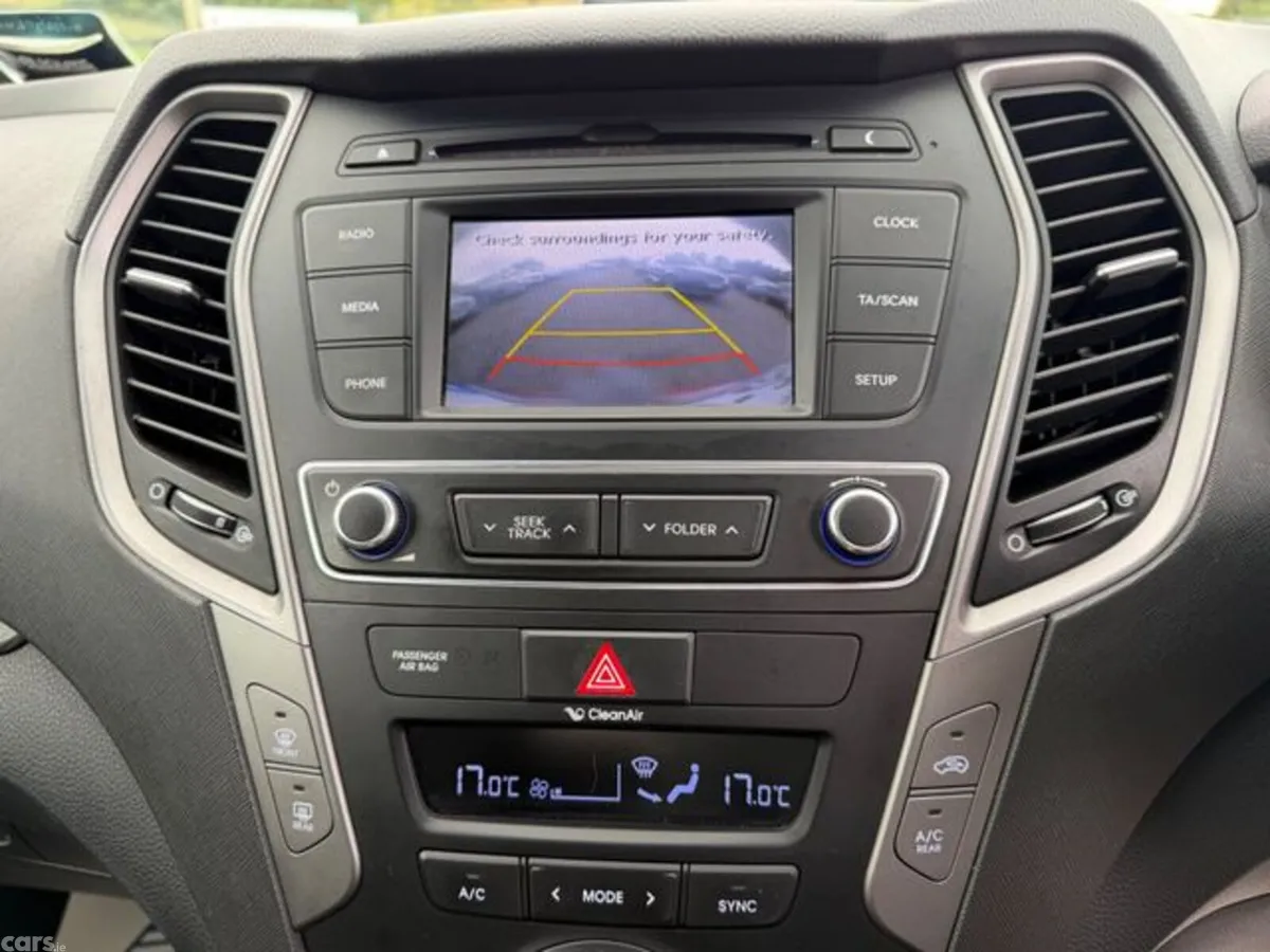 Hyundai Santa Fe SUV, Diesel, 2016, Red