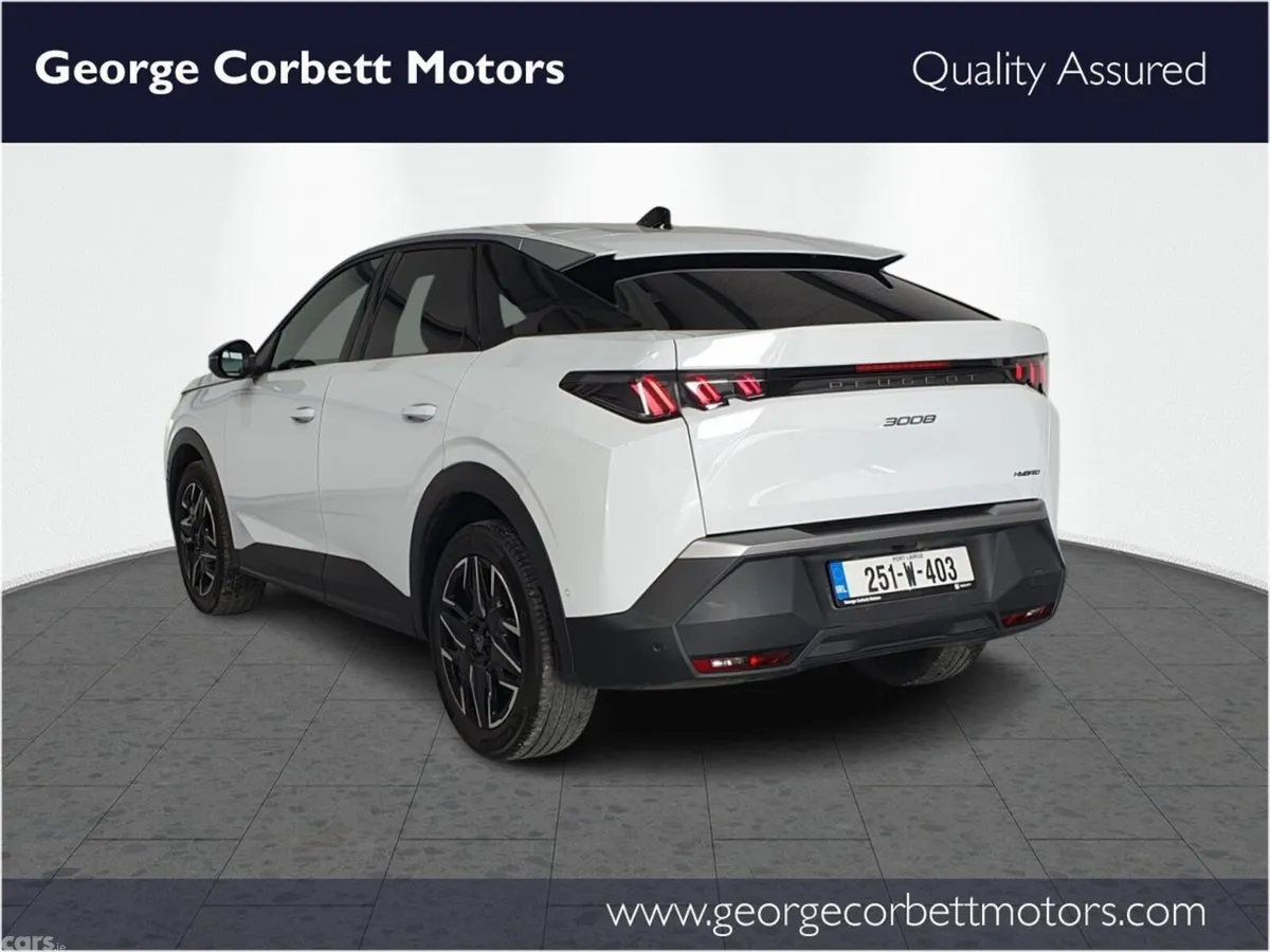 Peugeot 3008 SUV, Petrol Hybrid, 2025, White