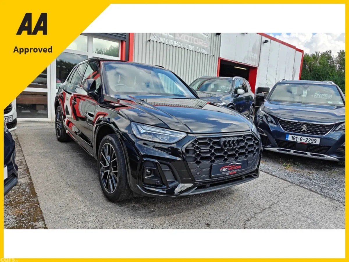 Audi Q5 SUV, Petrol Plug-in Hybrid, 2024, Black